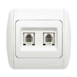 ZİRVE NUMERİS TELEFON PRİZ BEYAZ 07               