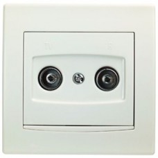 ZİRVE TV PRİZ EKRAN SONLU KREM                    