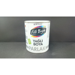 PARLAK BOYA BEYAZ 0.75LT                          