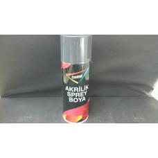 AKRİLİK SPREY BOYA KOYU GRİ 400ML                 