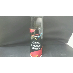 ÖZEL AMAÇLI SPREY METALİK SİYAH 400ML             