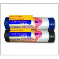 DÖKME POŞET JUMBO BEYAZ 1KG                       